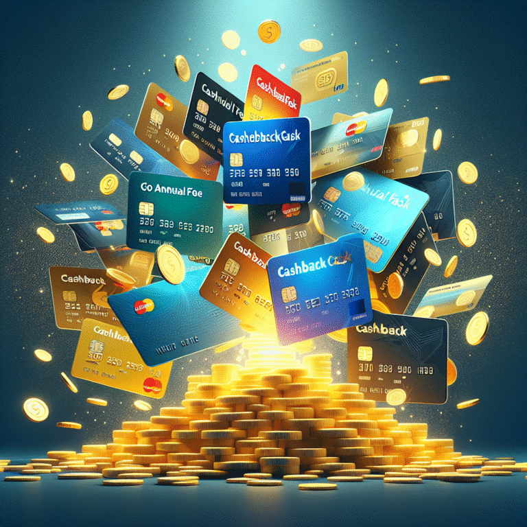 no annual fee cashback credit cards